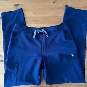 Figs Navy Blue Women's Scrub Pants